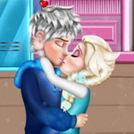 Elsa Jack College Kissing