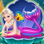 Elsa Mermaid Dress Up