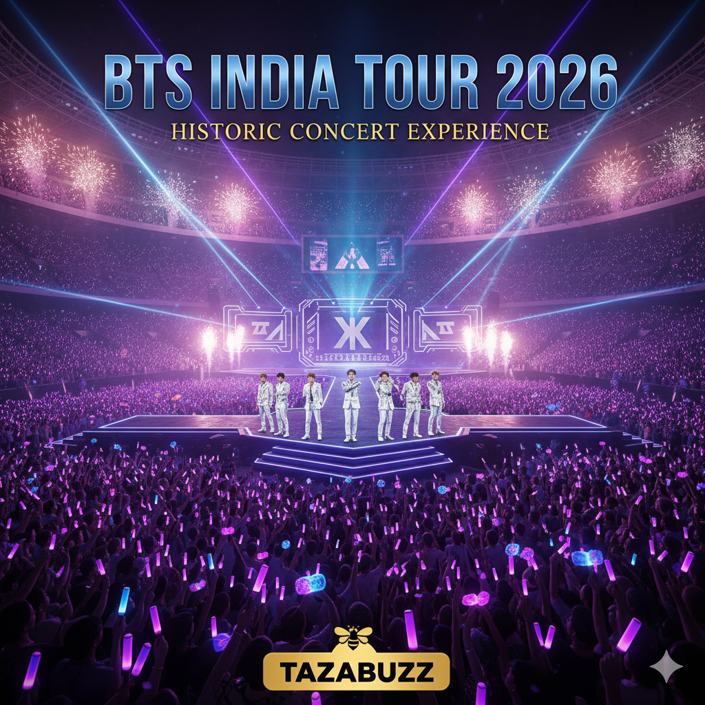 Discover the latest updates on BTS in Concert upcoming in India 2026. From V’s "Namaste" teaser to potential Mumbai venues, find all the details here