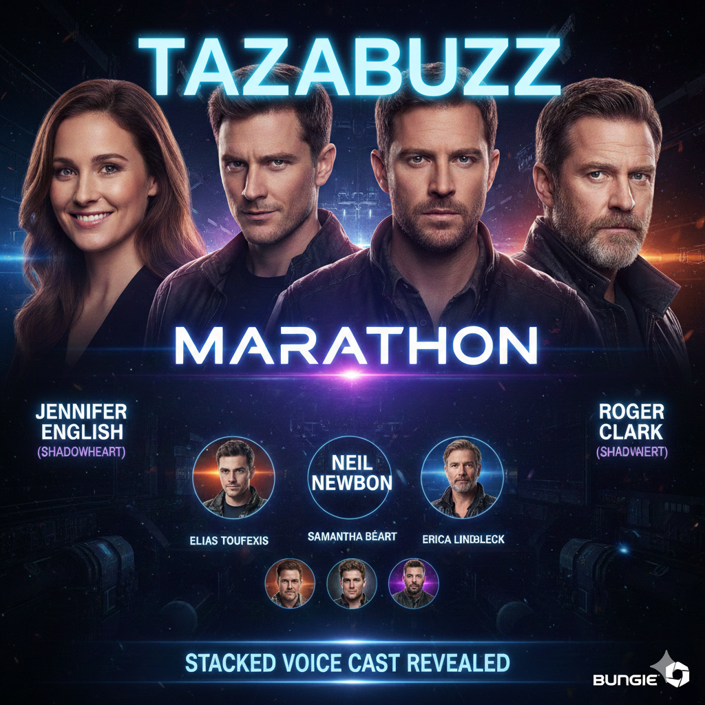 Marathon Game English Voice Cast.
